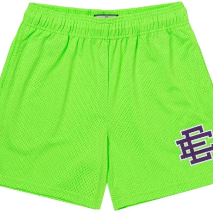 Eric Emanuel EE Basic Short Green Gecko Purple